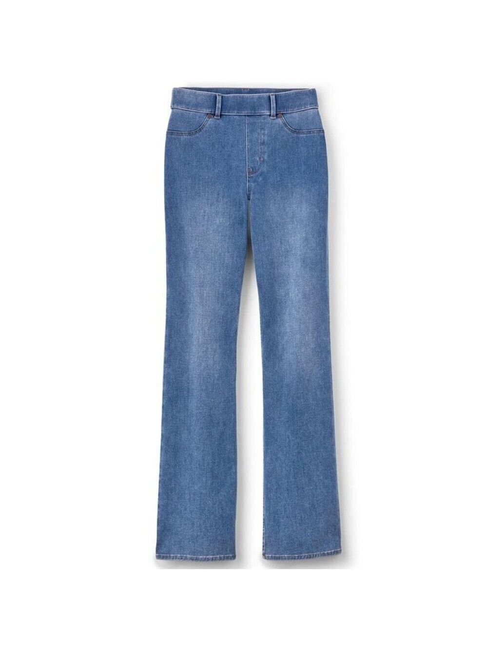 Soft Surroundings Ultimate Denim Pull-On Bootcut Jeans Small